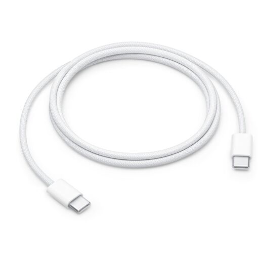 Câble Apple USB-C vers USB-C 60W de chargement 1m Original Blanc