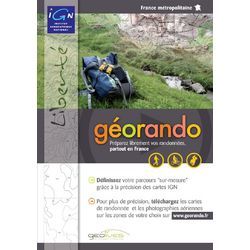 IGN France Hiking GPS Software - Prepared Walks DVD