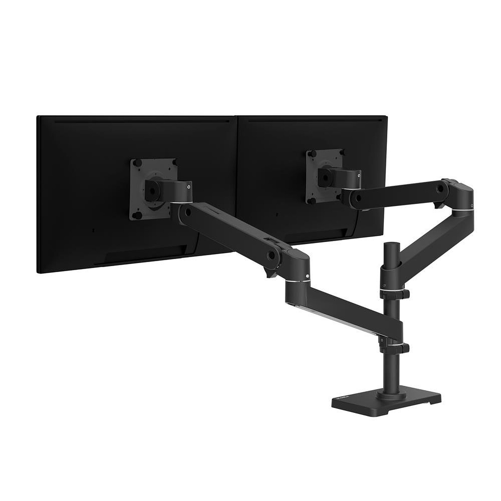 Ergotron LX Pro Bi-Monitor Overlay Arm Black 