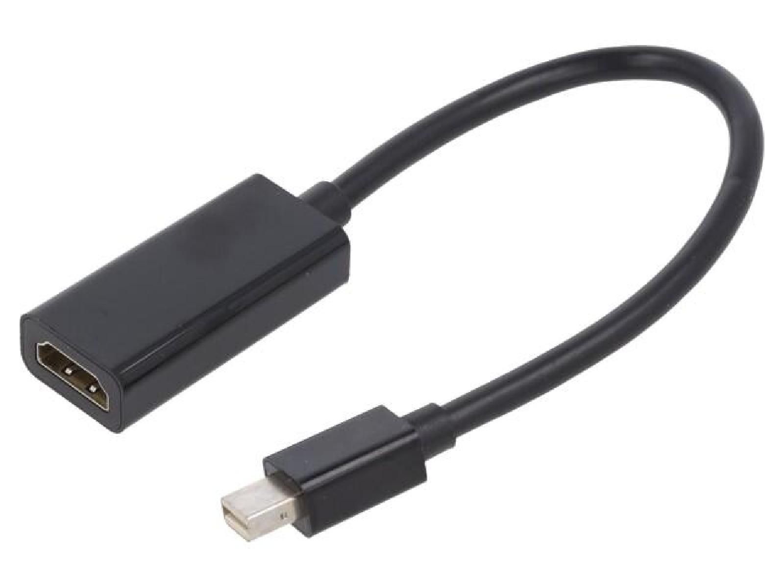 ADNAuto DisplayPort to HDMI Adapter 1.2 (0.15m, Black)