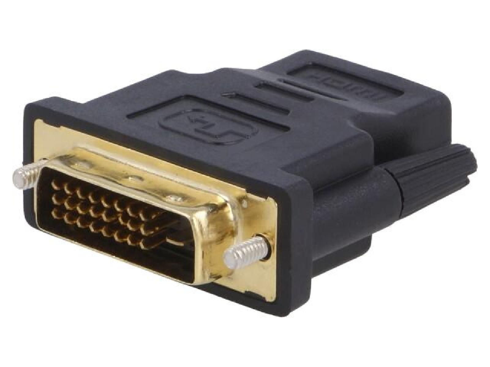 ADNAuto DVI-D to HDMI Adapter - 24+1 - Black