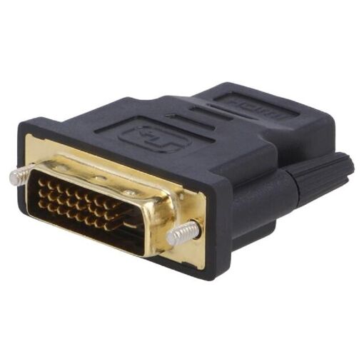 Adaptateur DVI-D vers HDMI d'ADNAuto - 24+1 - Noir