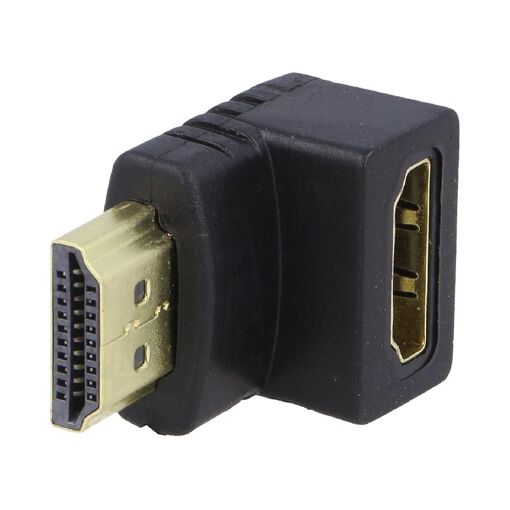ADNAuto HDMI 1.4 Female to Male Adapter, 90 Degrees