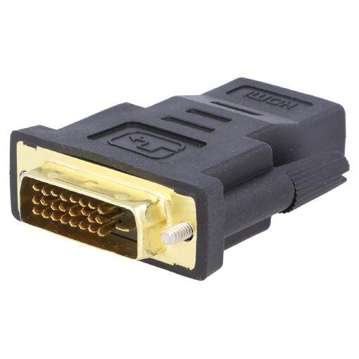 Adaptateur ADNAuto HDMI 1.4 Femelle vers DVI-D Masculin (Noir)