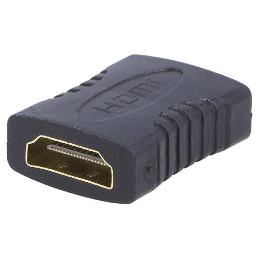 Adaptador HDMI 1.4 Femenino a Femenino de ADNAuto (Negro)