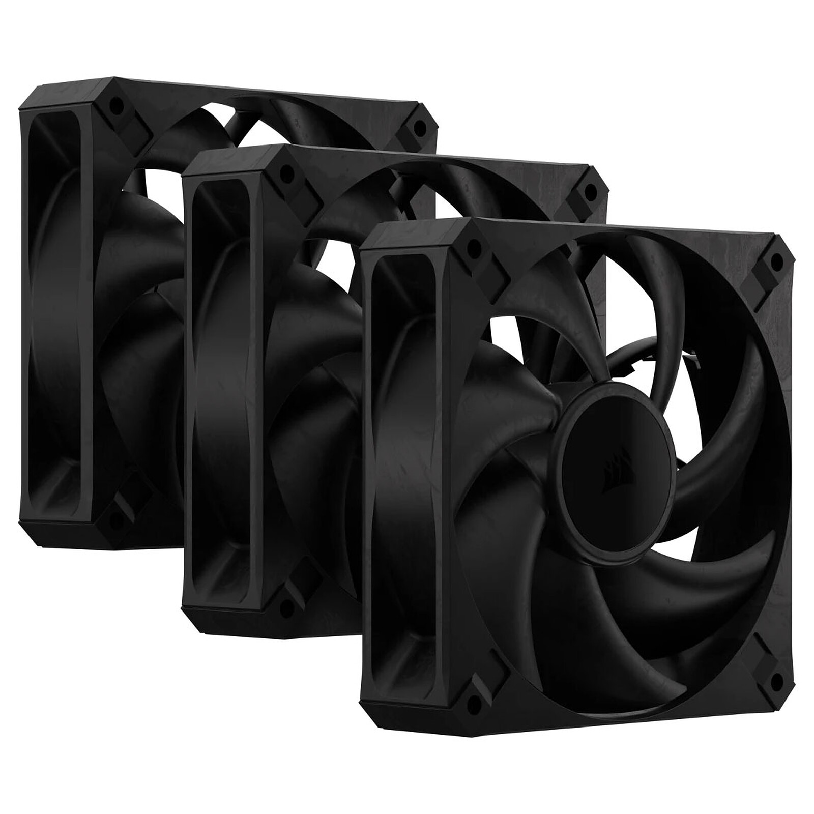 Corsair RS120 MAX Triple Pack Black 