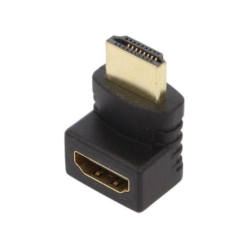 Adaptateur HDMI femelle 270° ADNAuto - prise male à femelle