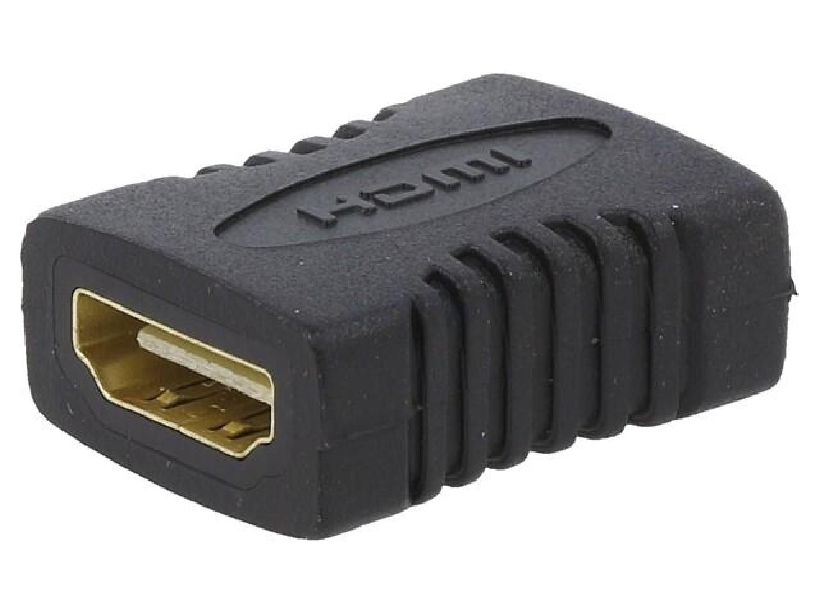 ADNAuto Dual-Sided HDMI Female Adapter - Black