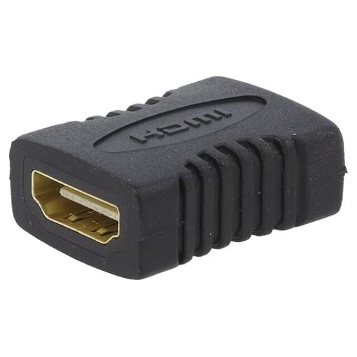 Adaptateur HDMI femelle des deux côtés - Noir - ADNAuto
