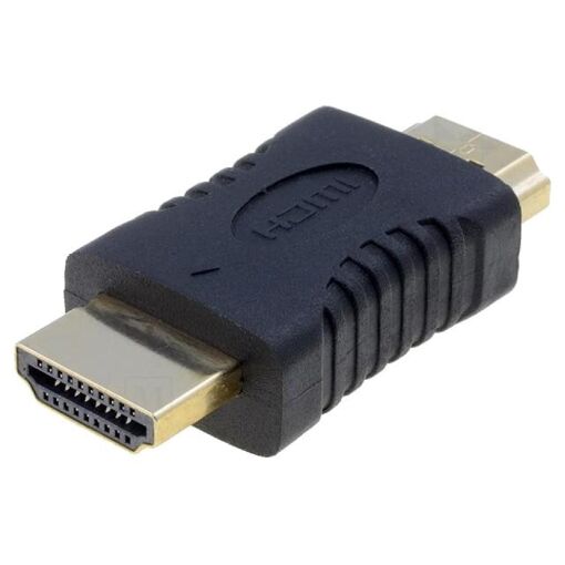 Adaptateur HDMI mâle vers HDMI mâle ADNAuto noir