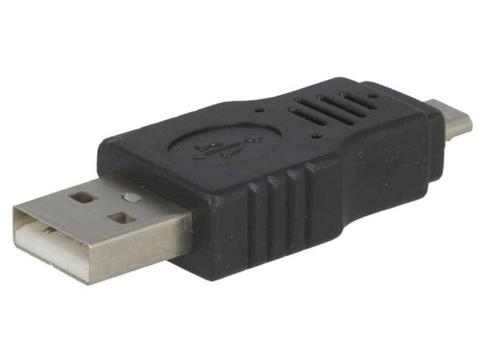 Adaptateur ADNAuto USB 2.0 (USB A mâle vers USB B micro mâle)