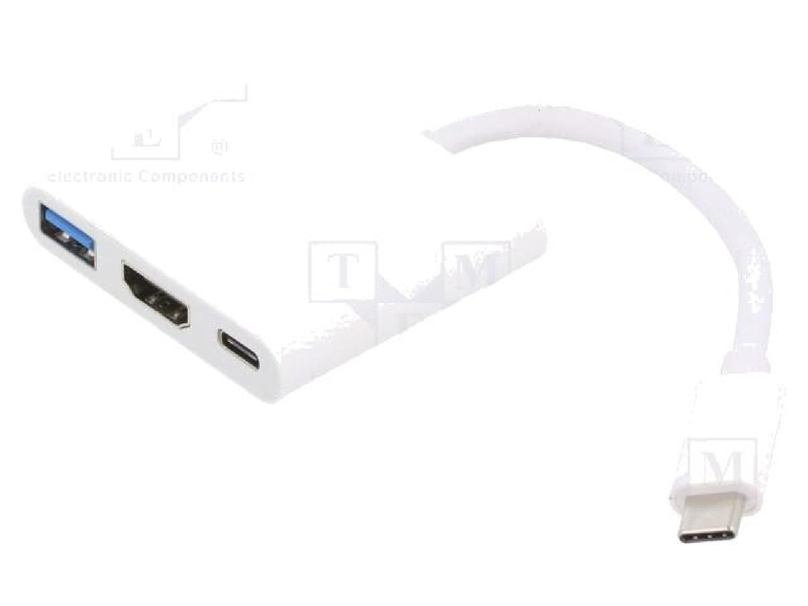 Adaptateur ADNAuto USB 3.0 vers USB-C (20 cm)