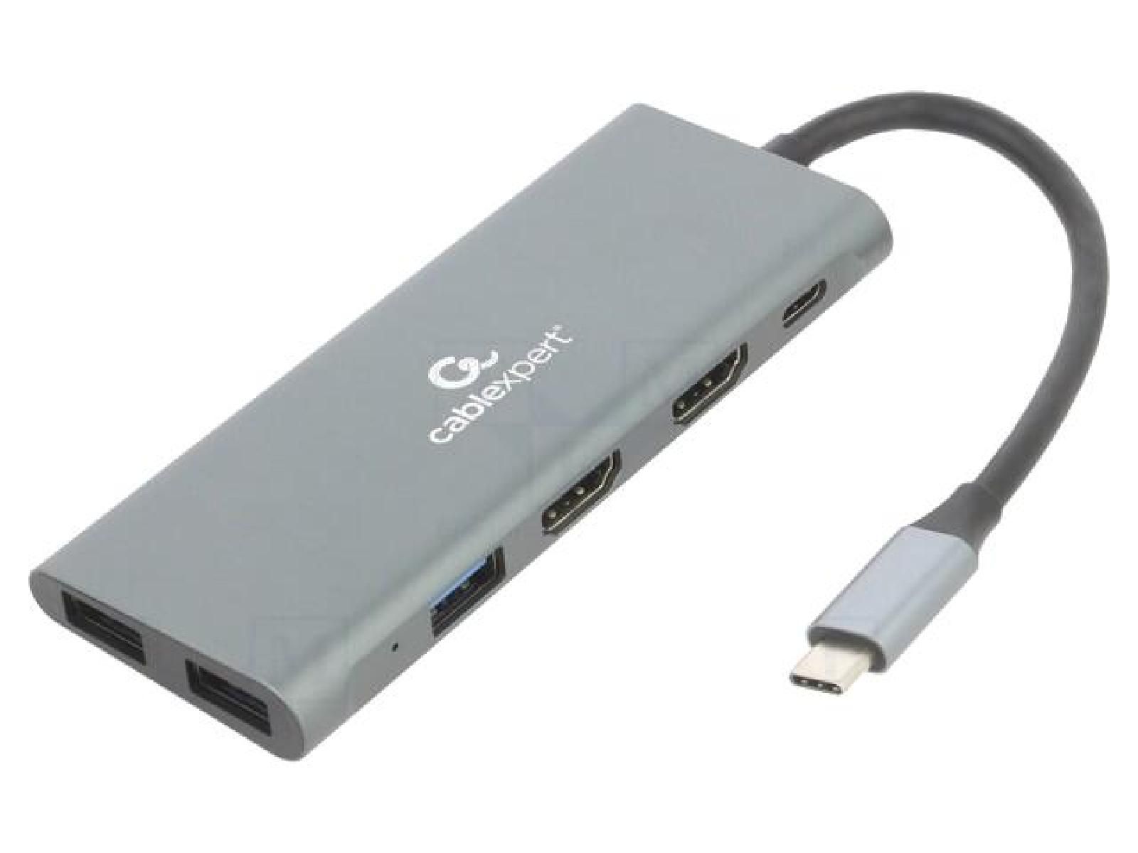 ADNAuto 3.1 USB UHD 4K 3D Adapter - 0.15m (Black)