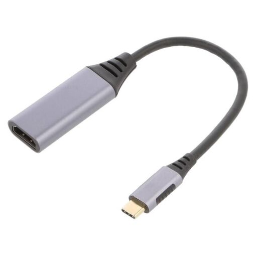 ADNAuto USB C to HDMI Adapter 4K 3D UHD 0.15m - Black