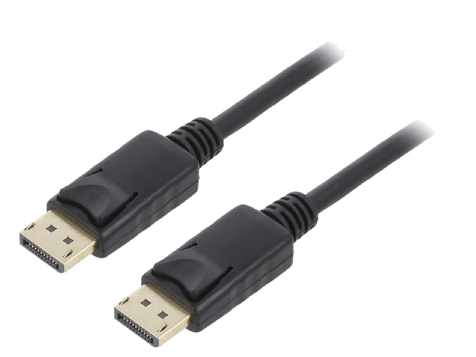 ADNAuto DisplayPort 4K Cable (1m, Black)