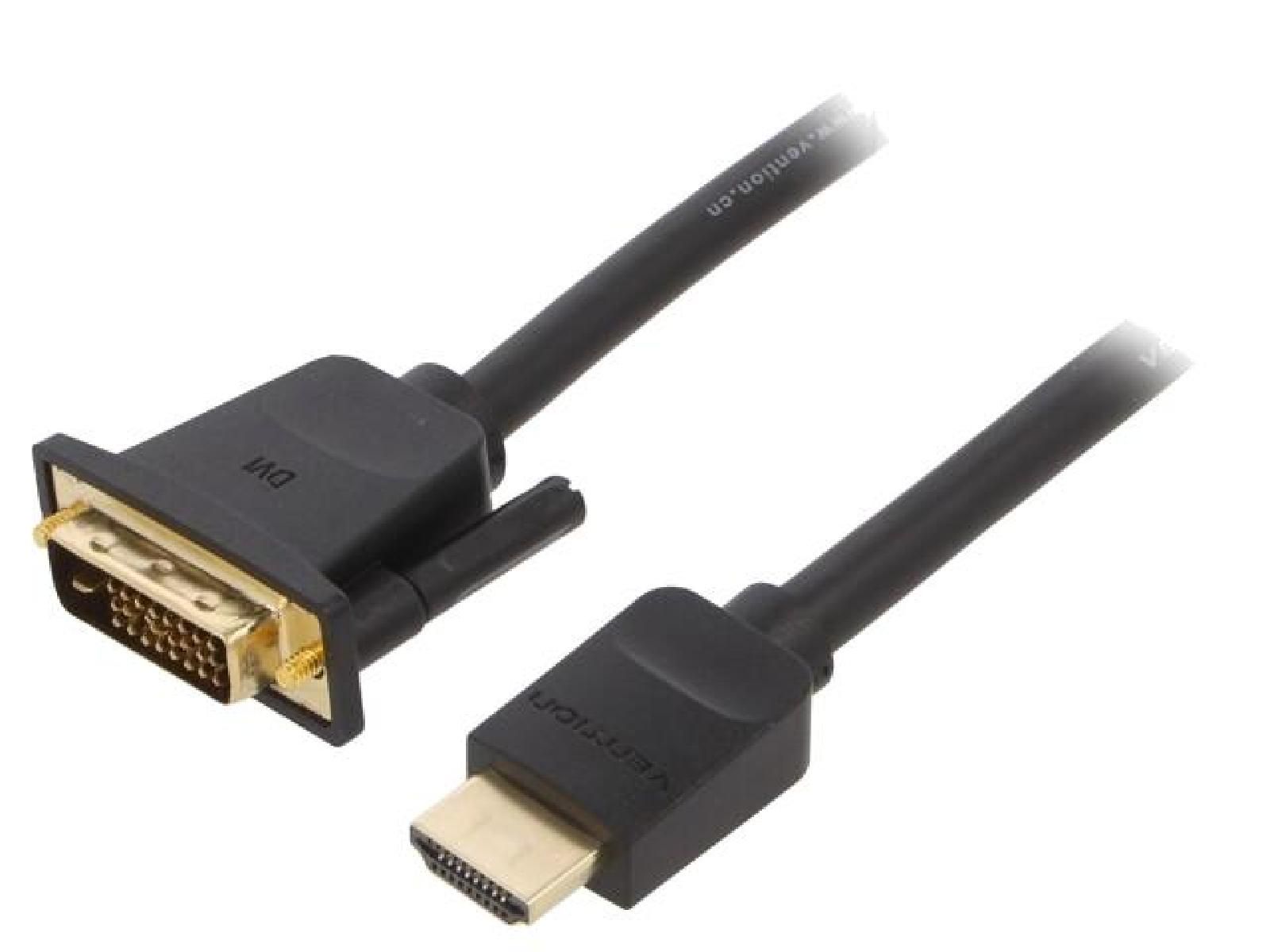 Cable ADNAuto DVI-D a HDMI 5m - Negro