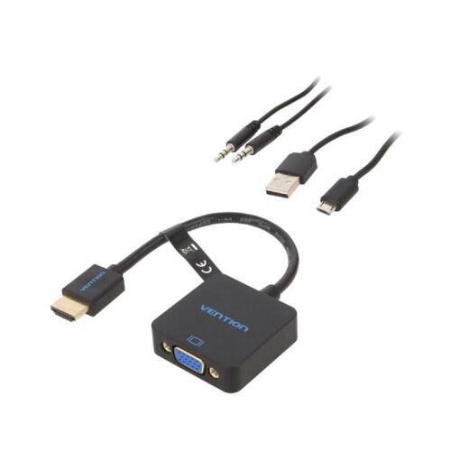 ADNAuto HDMI 1.4 Cable - 0.15m, Male to Female, Black