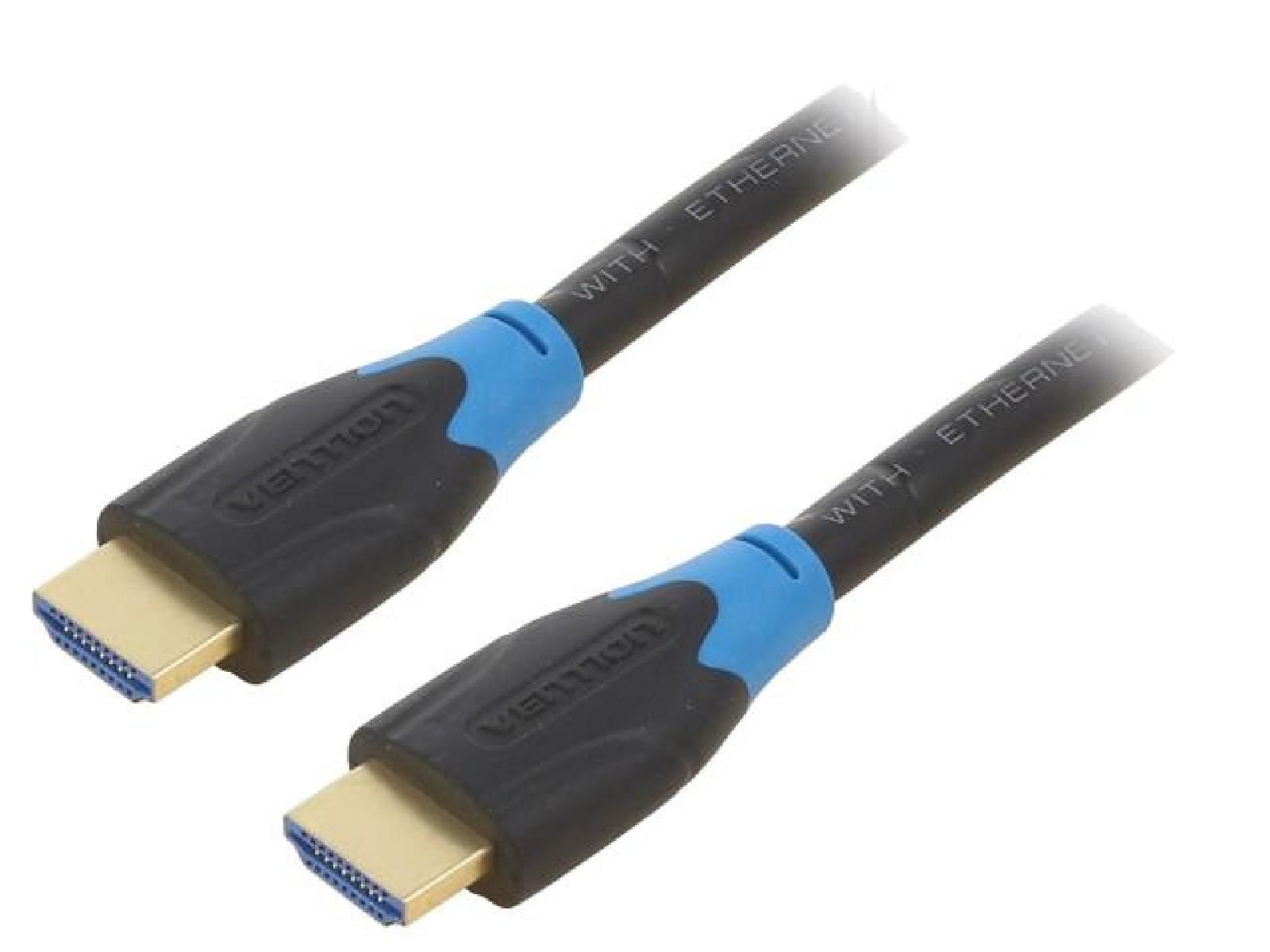 ADNAuto HDMI 2.0 Cable, 0.5m, UHD 4K 3D, Dual-Sided Male Connector - Black