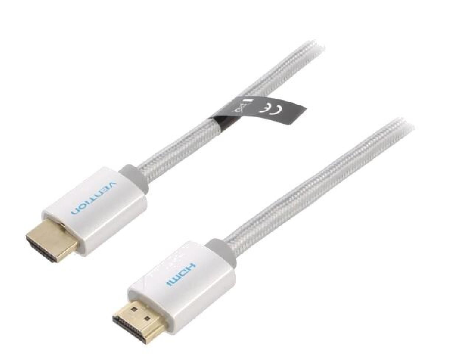 ADNAuto HDMI 2.0 Cable, 1m, UHD 4K 3D, Black
