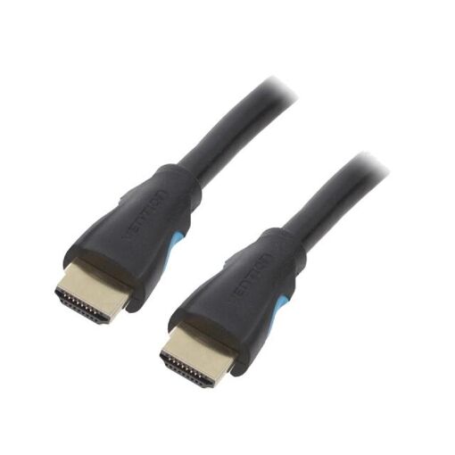 Câble HDMI 2.0 ADNAuto, 1 m, UHD 4K 3D, Noir