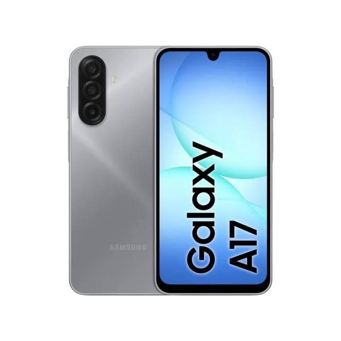 Samsung Galaxy A17 LTE - 8 GB RAM, 256 GB, Pantalla AMOLED de 6.7'', Protección IP54, Batería de 5000 mAh, Gris