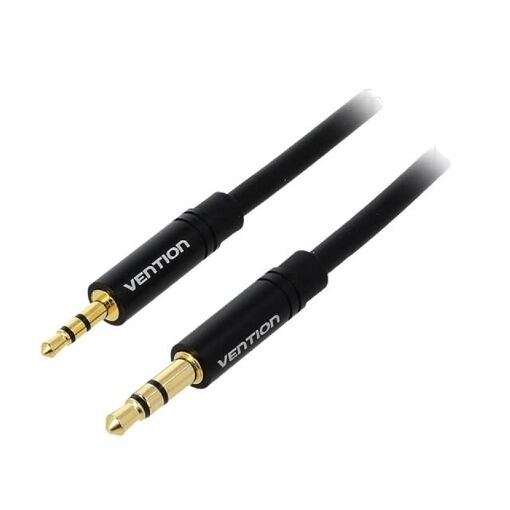 ADNAuto 2.5mm 3-Pin Stereo Jack Cable, 1m Black