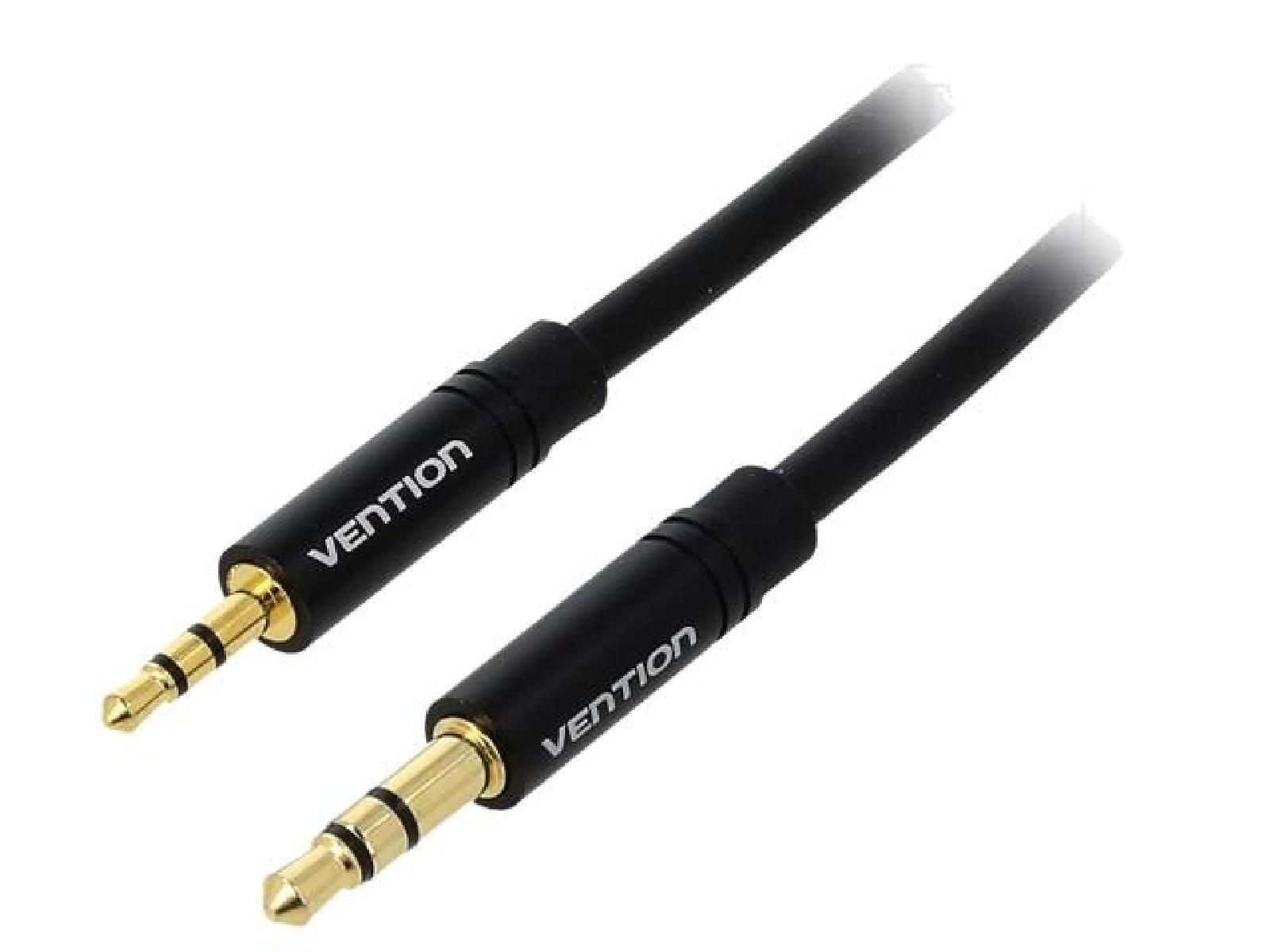 ADNAuto 2.5mm 3-Pin Stereo Jack Cable, 1m Black