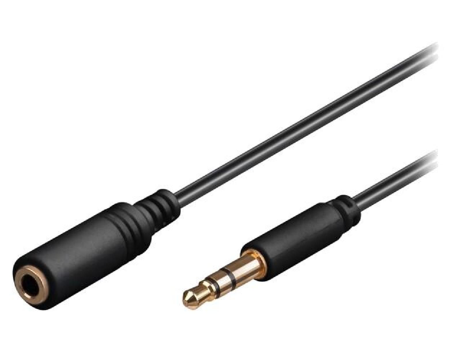 ADNAuto 3.5mm 3-Pin Female to Male Audio Cable, 2m