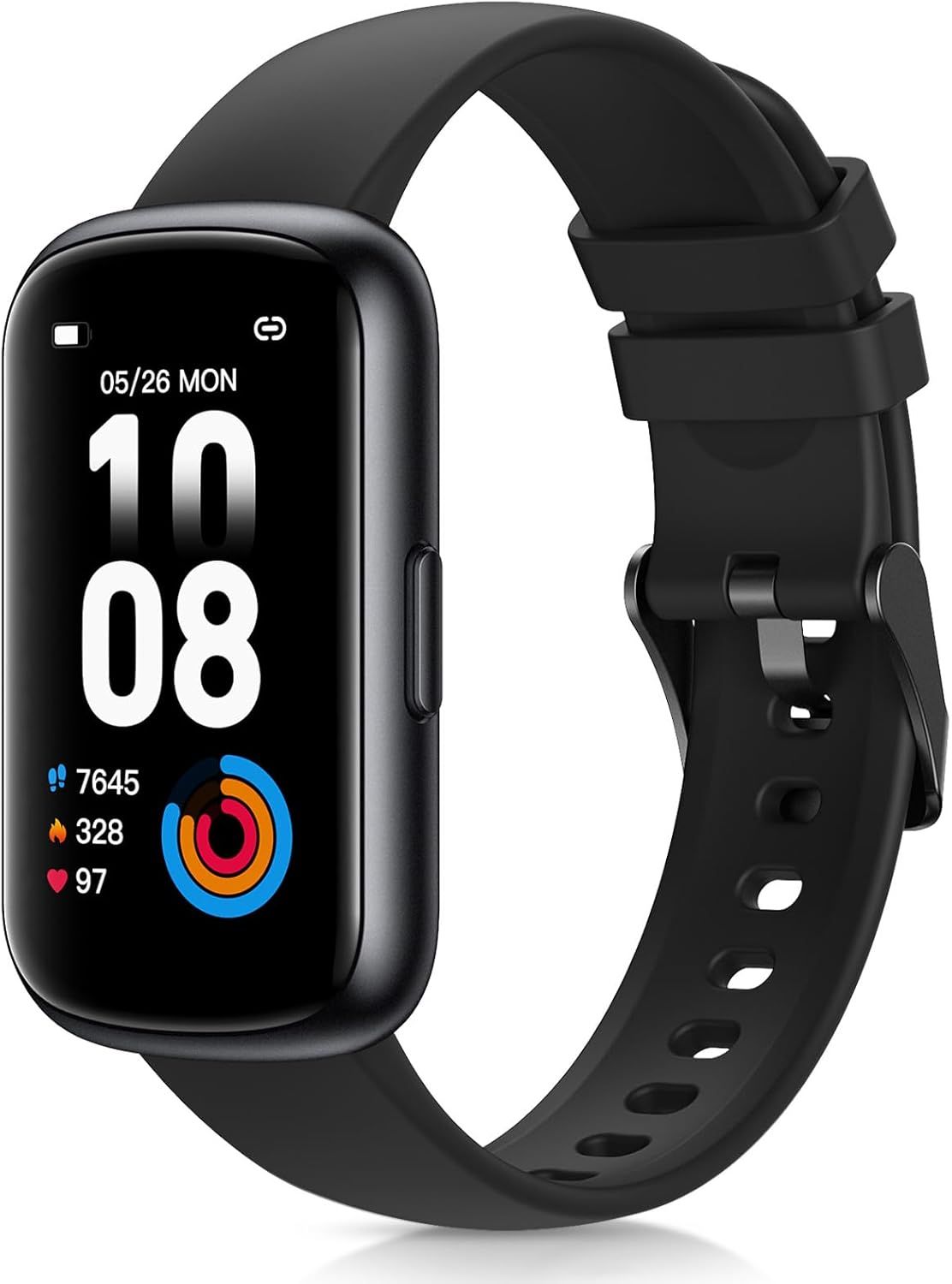 Graines Créatives by PW Smartwatch, 1.47" HD Screen, Activity Tracker with Podometer, Sleep Monitor, Waterproof 3ATM, Heart Rate & SpO2 Monitoring, Calorie Counter
