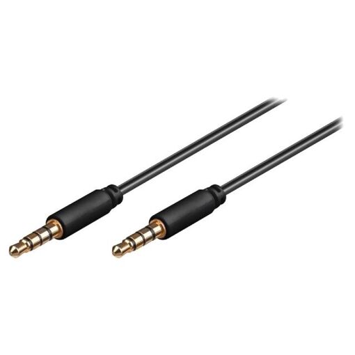 ADNAuto 3.5mm 4-Pin Stereo Jack Cable, 3m