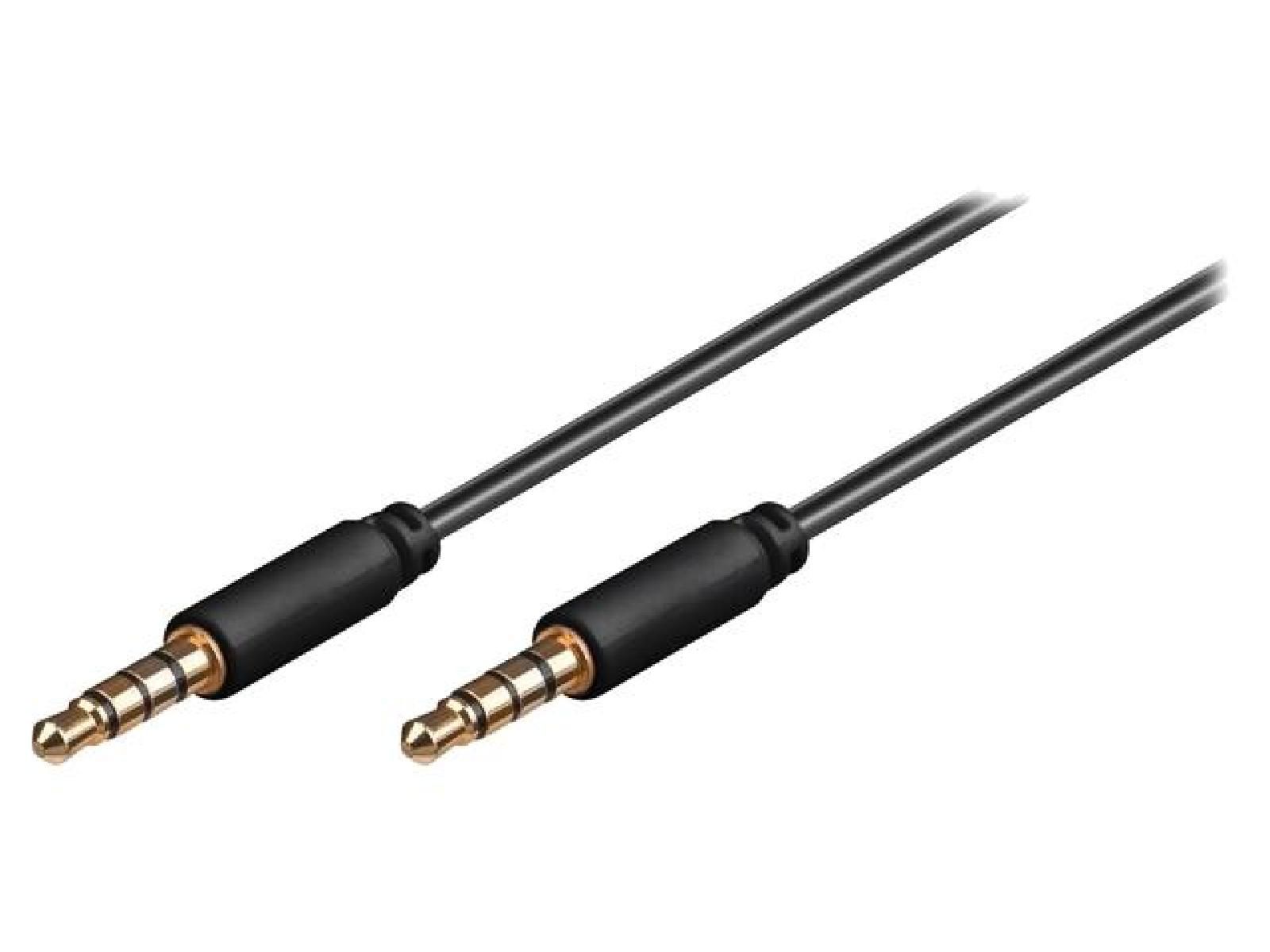 ADNAuto 3.5mm 4-Pin Stereo Jack Cable, 3m
