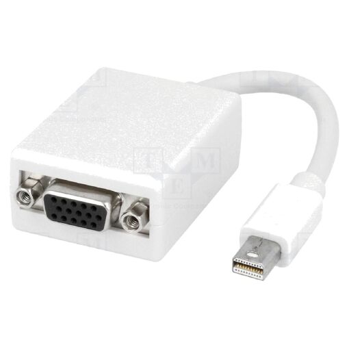 Convertidor Mini DisplayPort a VGA - Blanco