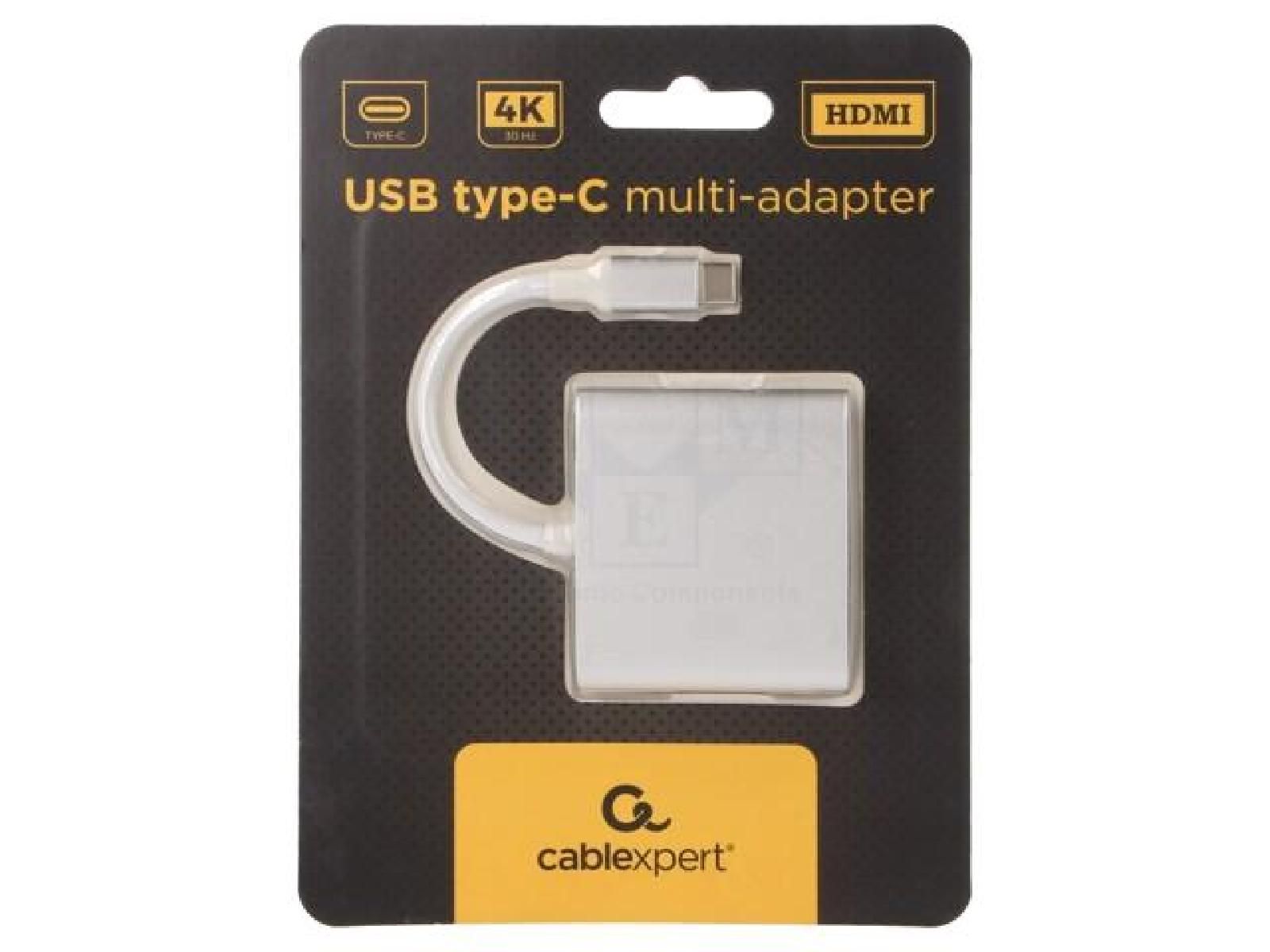 Cablexpert USB-C to HDMI and USB 3.0/3.1 Adapter