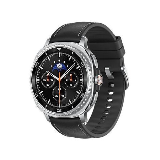 Monre Samsung Galaxy Watch 8 Classic 1,3'' - 46 mm Argent bracelet Noir GPS - Wifi