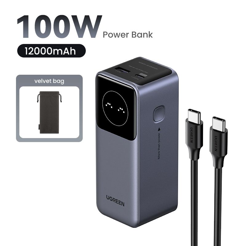 UGreen 12000mAh 100W Fast Charging Powerbank