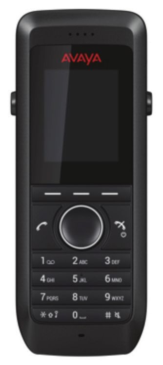 Avaya DECT 3730 Wireless Phone Handset, Caller ID, Black