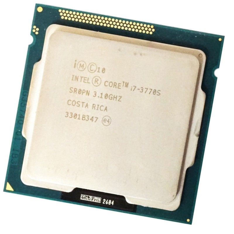 Intel Core i7-3770S 3.10GHz Processor (SR0PN) - LGA1155, 4 Cores, 8MB Cache, 5GT/s