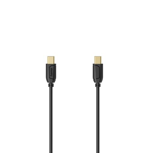 Câble Hama USB-C/USB-C 'Flexi-Slim', 0,75 m