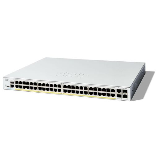 Commutateur Cisco Catalyst 1200 - 48 ports (48 PoE+ et 4 SFP Gigabit)