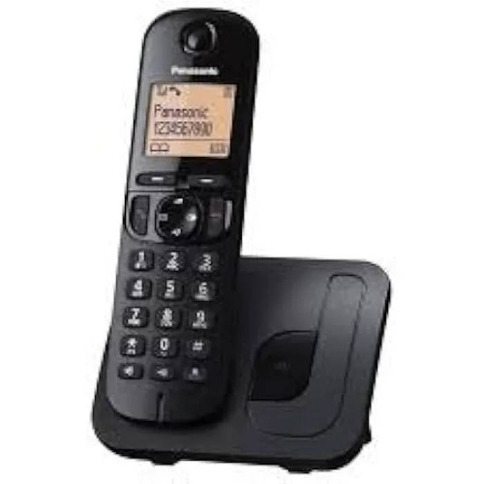 Panasonic Wireless Phone - KX-TGC210FXB - Integrated Display - Hands-Free - Caller ID