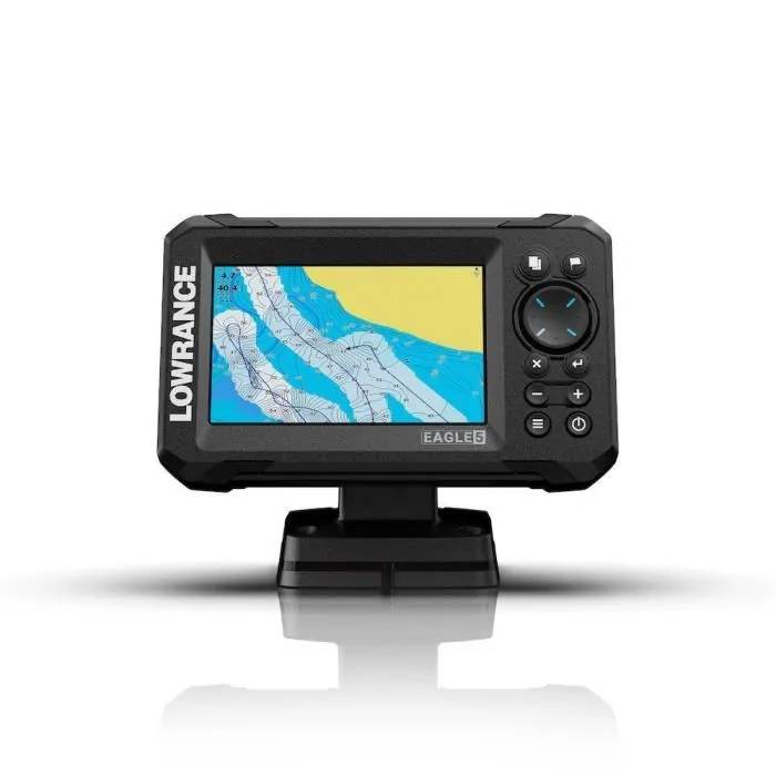 Lowrance Eagle 5 GPS Fish Finder - 5" Screen, SlipShot HD Transducer
