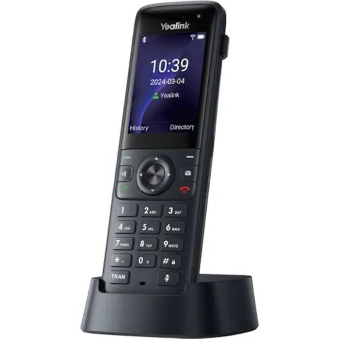 Yealink AX83H Wireless Phone - Wi-Fi 6 & Bluetooth 5.0 - Noise Cancellation