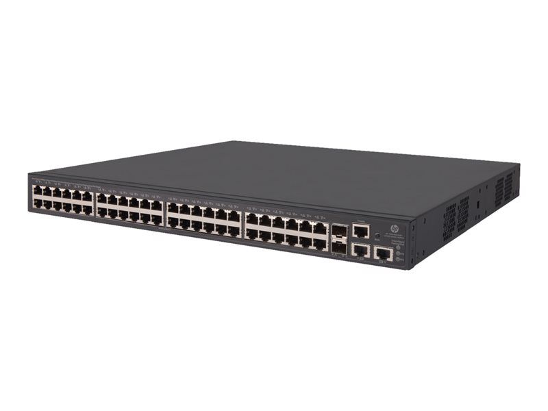 HP 1950-48G-2SFP+ Switch - Managed - 48x 10/100/1000 (PoE+) + 2x 10GbE / 1GbE SFP+ + 2x 10GbE