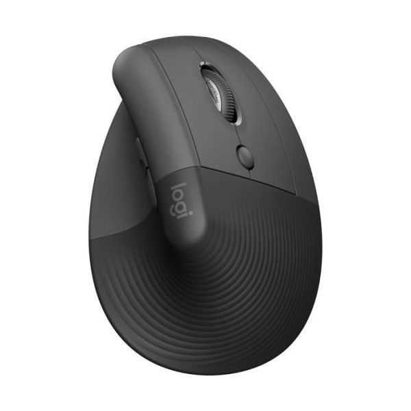 Logitech Wireless Mouse - LIFT Business Ergonomic Vertical - Silent Clicks - USB Logi Bolt - Graphite