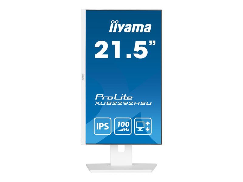 Iiyama ProLite XUB2292HSU-W6 - 22" LED Monitor - Full HD 1080p, 100Hz IPS Panel