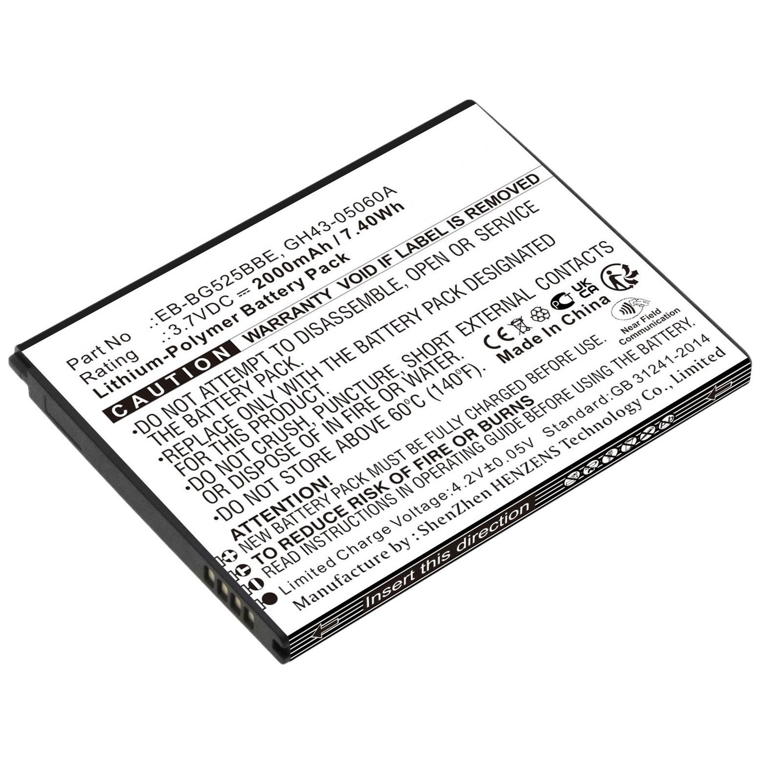 DLH GS-PA4948 Rechargeable Lithium Polymer Battery 2000mAh 3.7V