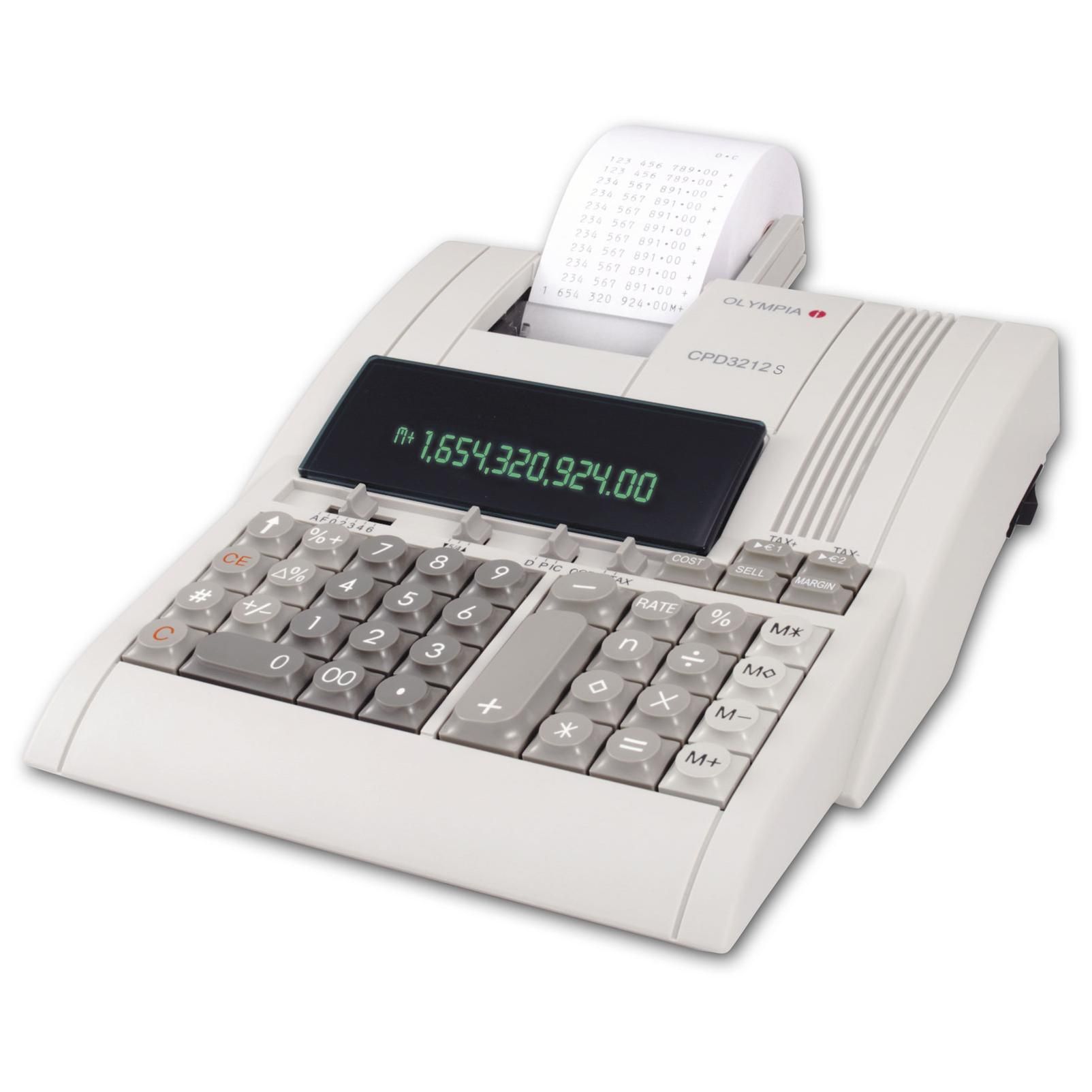 Olympia CPD 3212 T Desk Calculator Printer