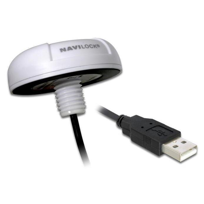 Navilock GPS Receiver Module NL-8022MU, USB 2.0, White