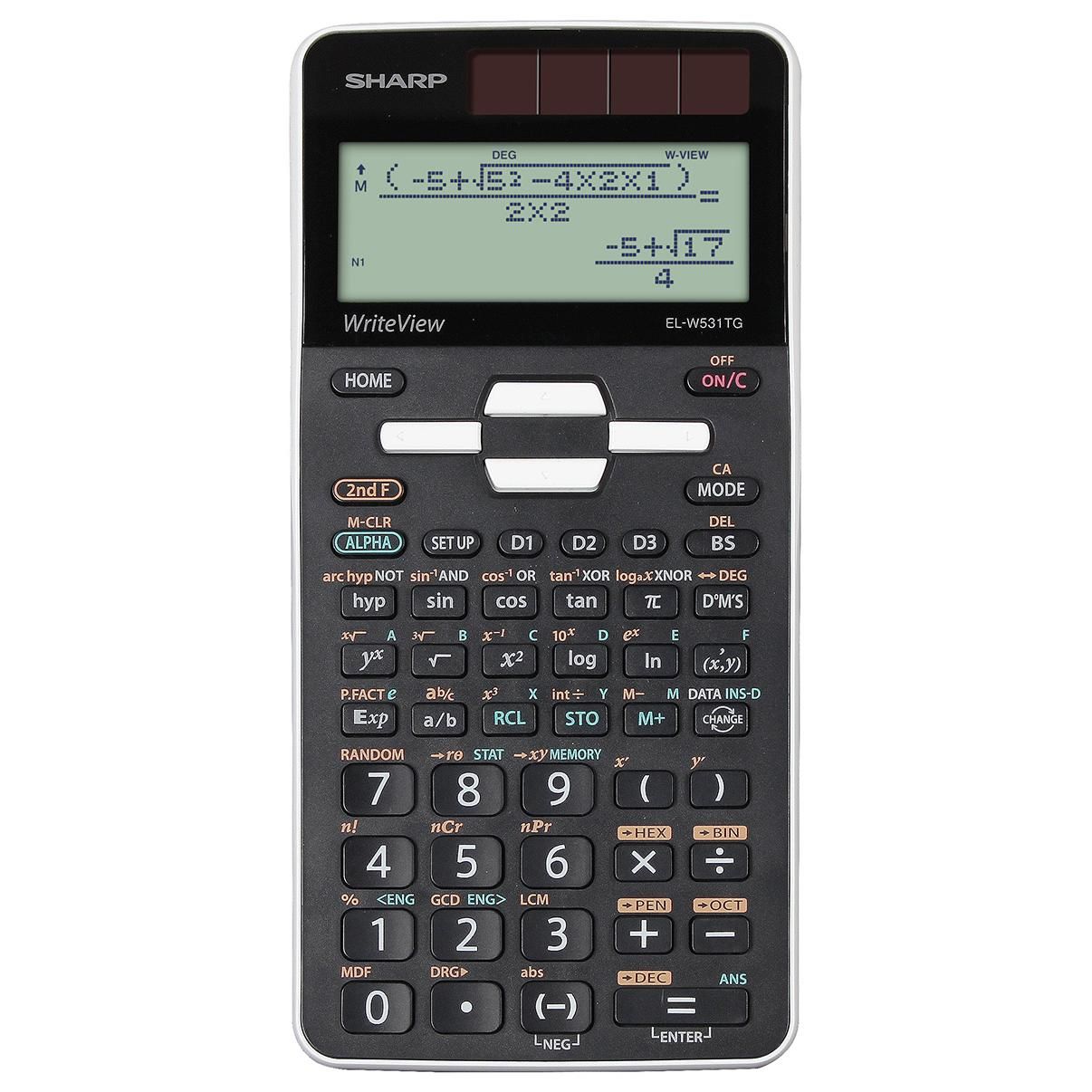 Sharp Pocket Calculator, Black/White