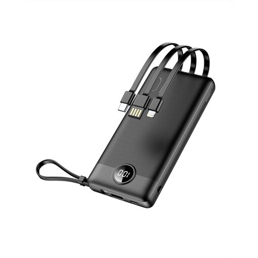 Batería portátil Veger C10 10.000 mAh LiPo - Negro